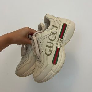 Gucci Rhyton Leather Sneaker